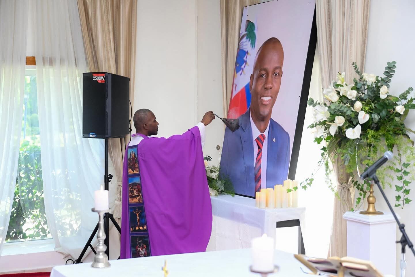 Nécrologie : une messe de requiem en mémoire de Jovenel Moïse, quatre ans après son assassinat