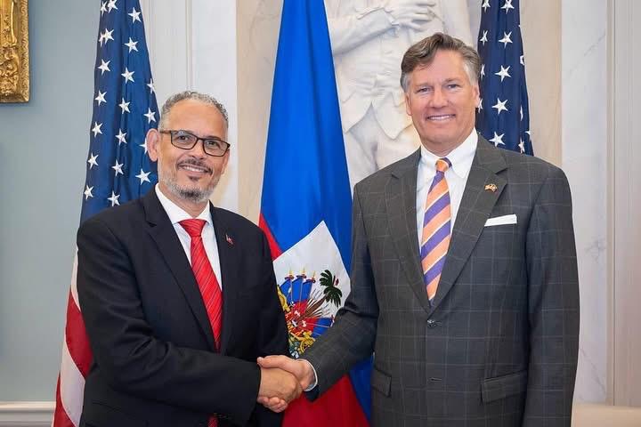 Haïti-USA : Alix Didier Fils-Aimé discute sécurité et stabilité avec le secrétaire d&rsquo;État adjoint américain