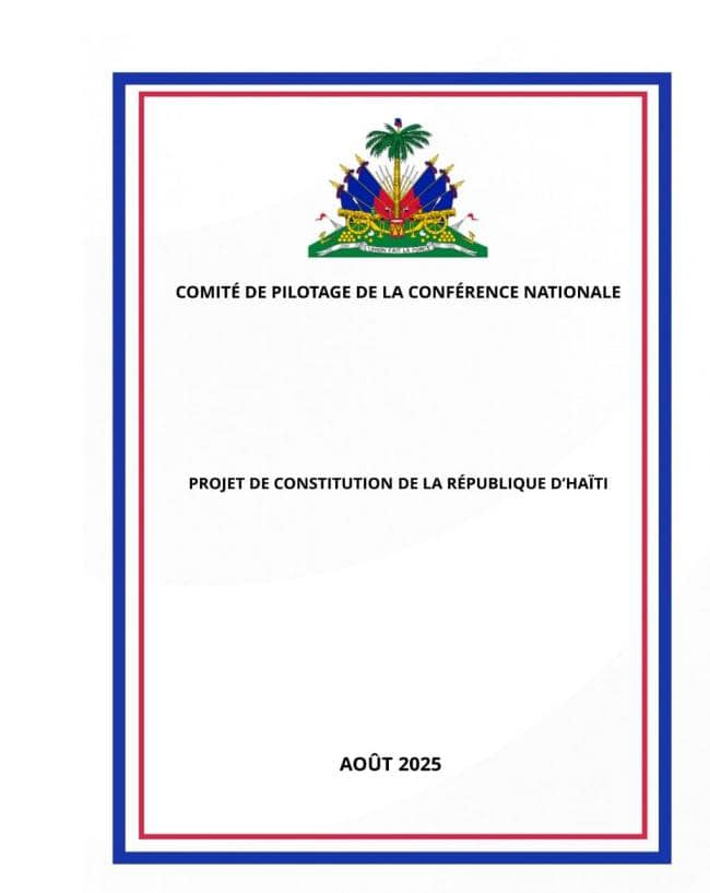 Haïti/Politique : « Il n’y aura pas de référendum sur le projet de nouvelle Constitution »