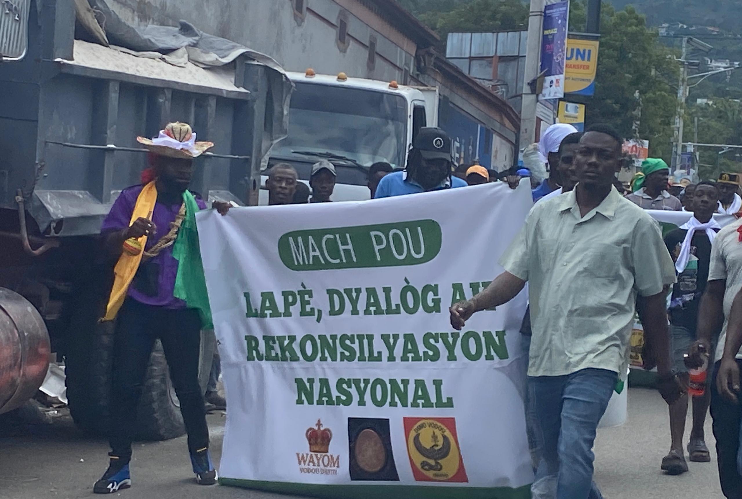 Marche pour la paix : le MORN y a pris part