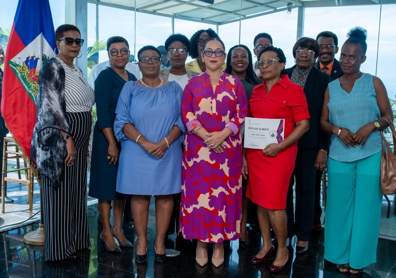 8 mars : la chancelière Raina Forbin rend hommage aux femmes du ministère des Affaires étrangères