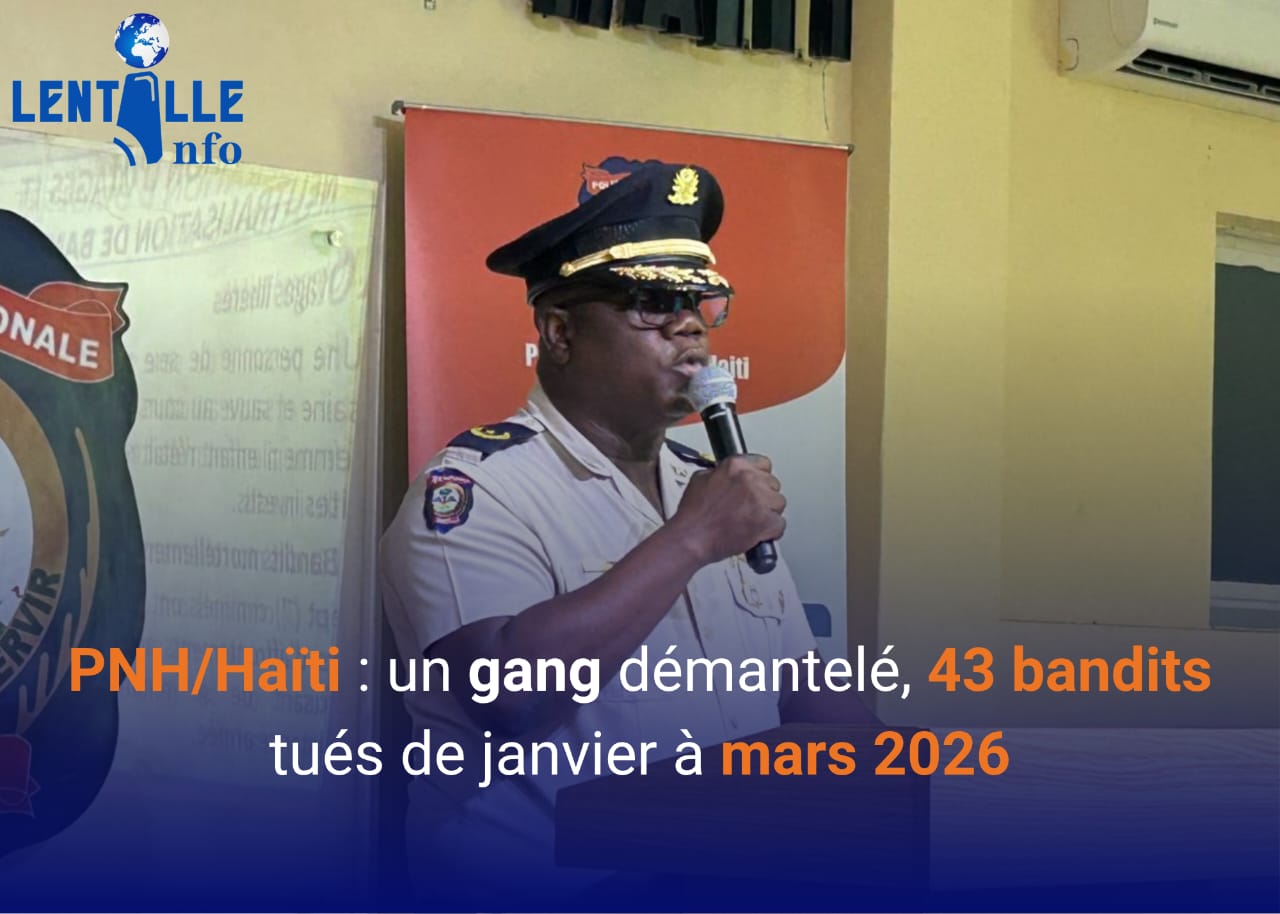 PNH/Haïti : un gang démantelé, 43 bandits tués de janvier à mars 2026