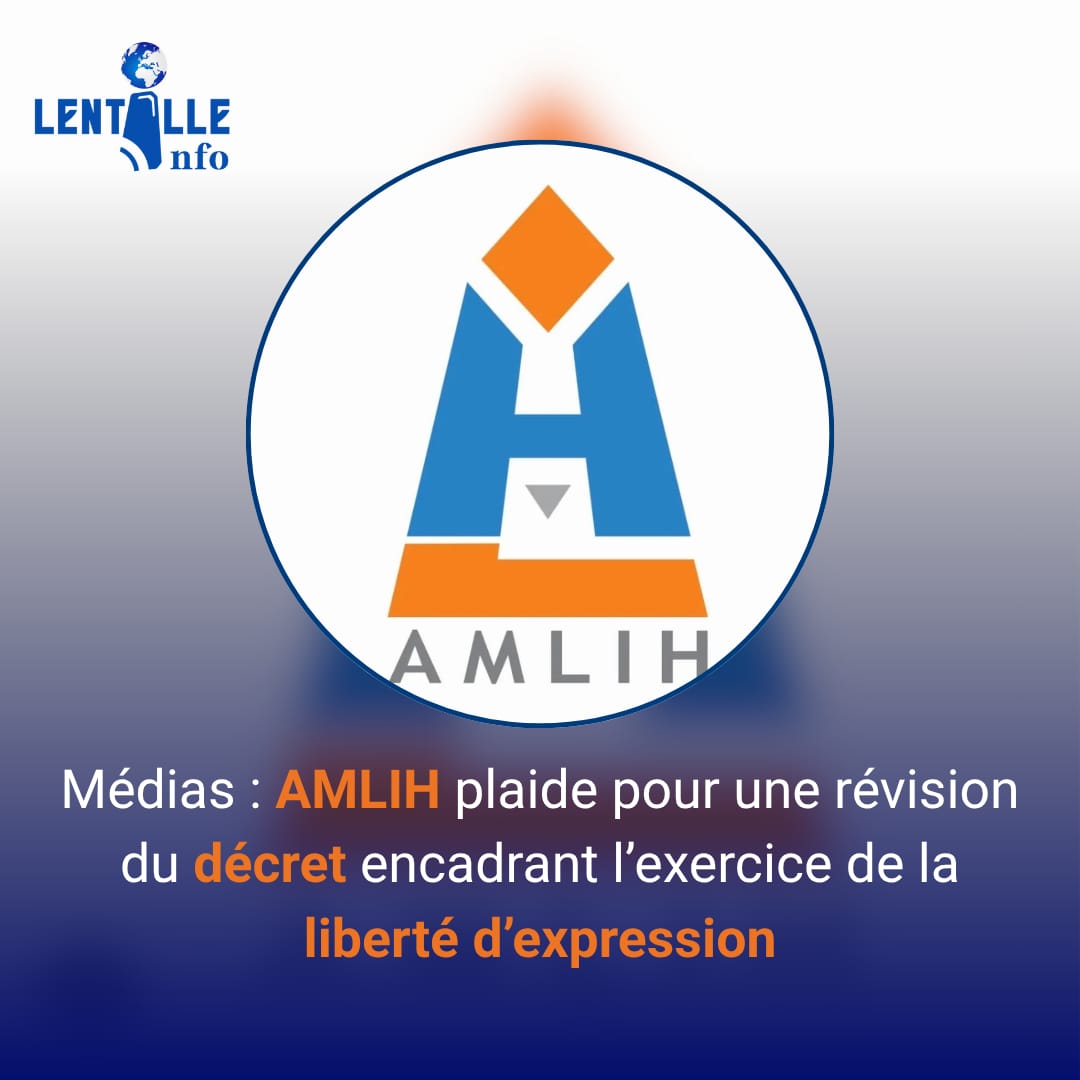 Médias : AMLIH plaide pour une révision du décret encadrant l’exercice de la liberté d’expression