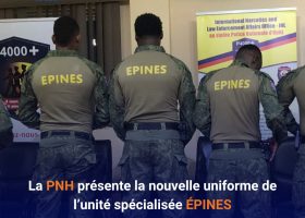 La PNH présente la nouvelle uniforme de l’unité spécialisée ÉPINES