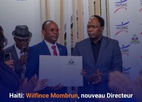 Haïti : Wilfince Mombrun, nouveau Directeur général du ministère des Sports