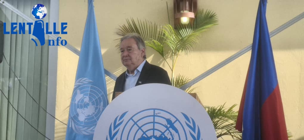 Haïti/Crise : António Guterres presse les acteurs de faire avancer le processus politique