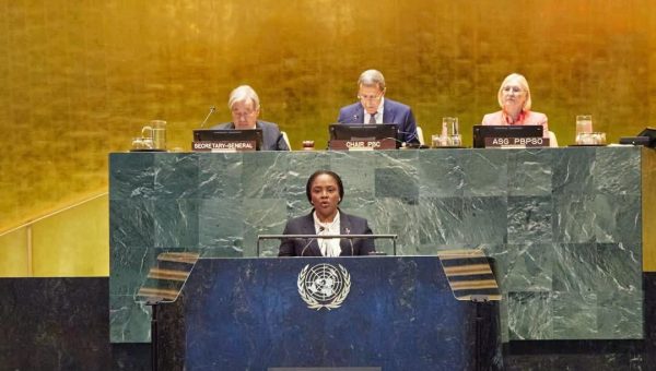 « Haïti ne demande ni la charité ni la pitié, mais la paix » : le cri de la ministre Dre Sandra Paulemon sur la tribune des Nations unies