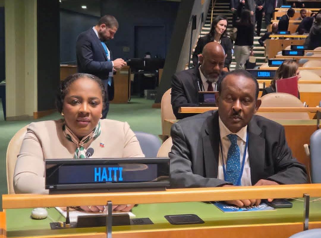 New York : la ministre Dre Sandra Paulémon conduit la délégation haïtienne participant aux travaux du Forum politique ministériel sur les ODD