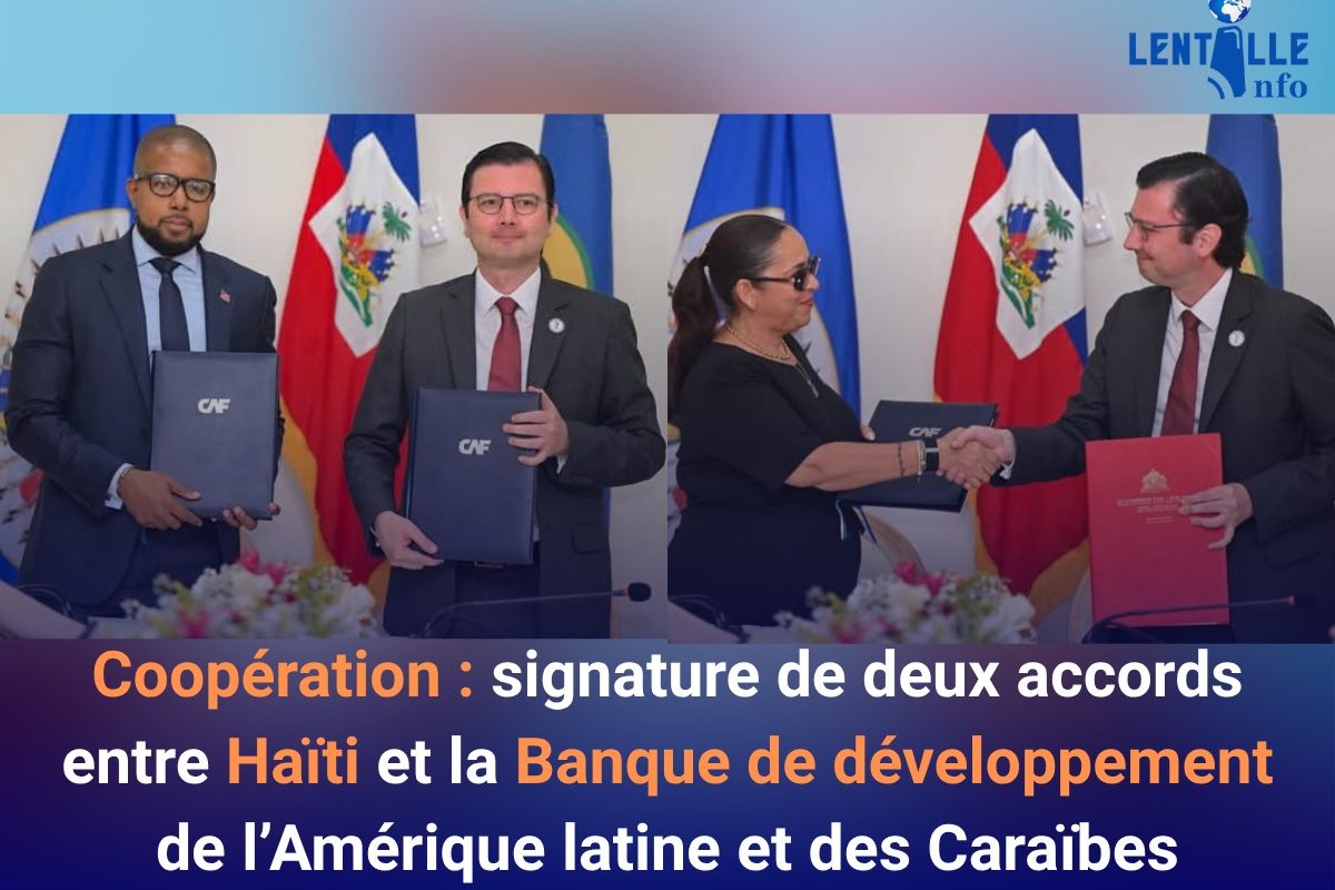 Coopération : signature de deux accords entre Haïti et la Banque de développement de l’Amérique latine et des Caraïbes