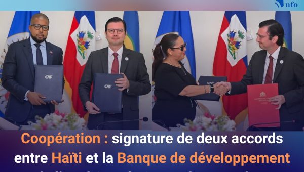 Coopération : signature de deux accords entre Haïti et la Banque de développement de l’Amérique latine et des Caraïbes