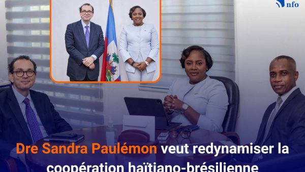 Dre Sandra Paulémon veut redynamiser la coopération haïtiano-brésilienne