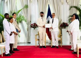 Haïti/Diplomatie : le nouvel ambassadeur de France remet ses lettres de créance