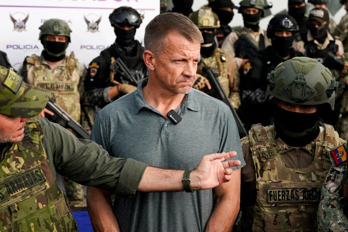 Erik Prince : « Aux chefs de gangs qui nous demandent de partir : choisissez la vie et rendez vous »