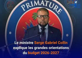 Le ministre Serge Gabriel Collin explique les grandes orientations du budget 2026-2027