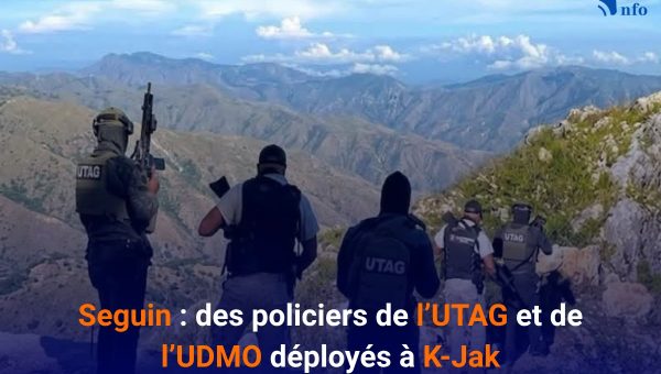 Seguin : des policiers de l’UTAG et de l’UDMO déployés à K-Jak